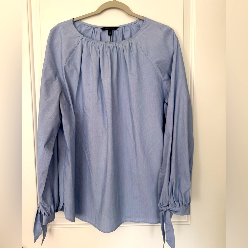 Banana Republic Chambray Cotton BlouseSz XL